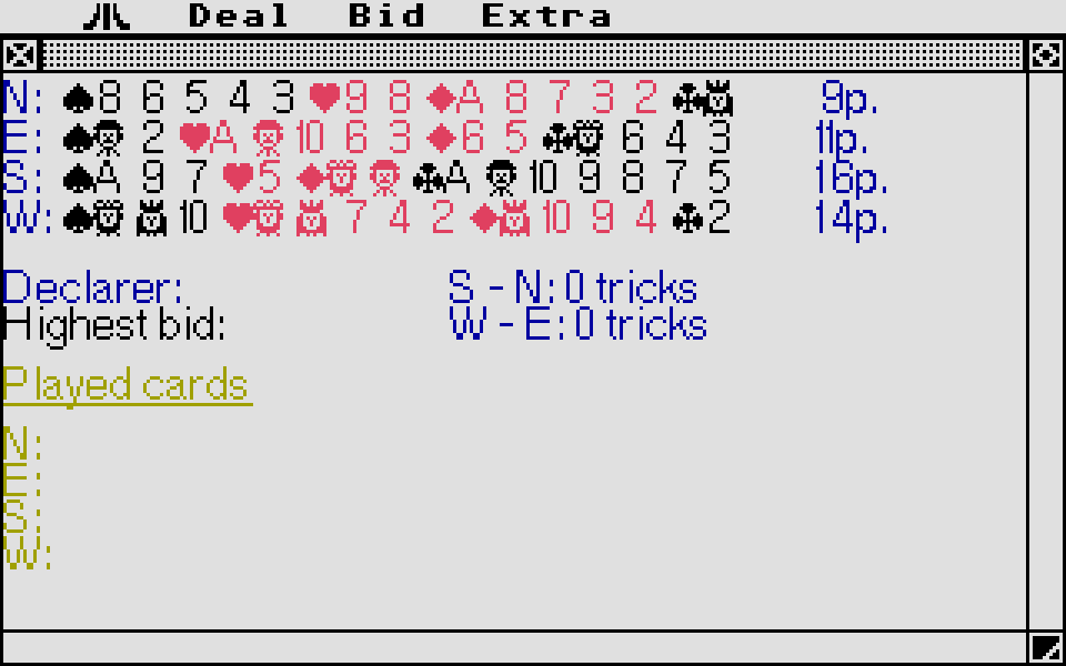 ST-Bridge atari screenshot